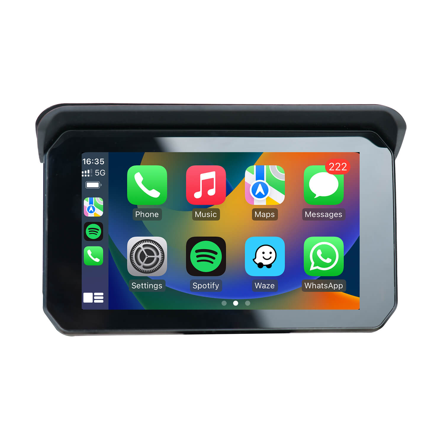 CarPlay Lite C5 SE Portable Motorcycle GPS Wireless CarPlay/Android Auto Screen