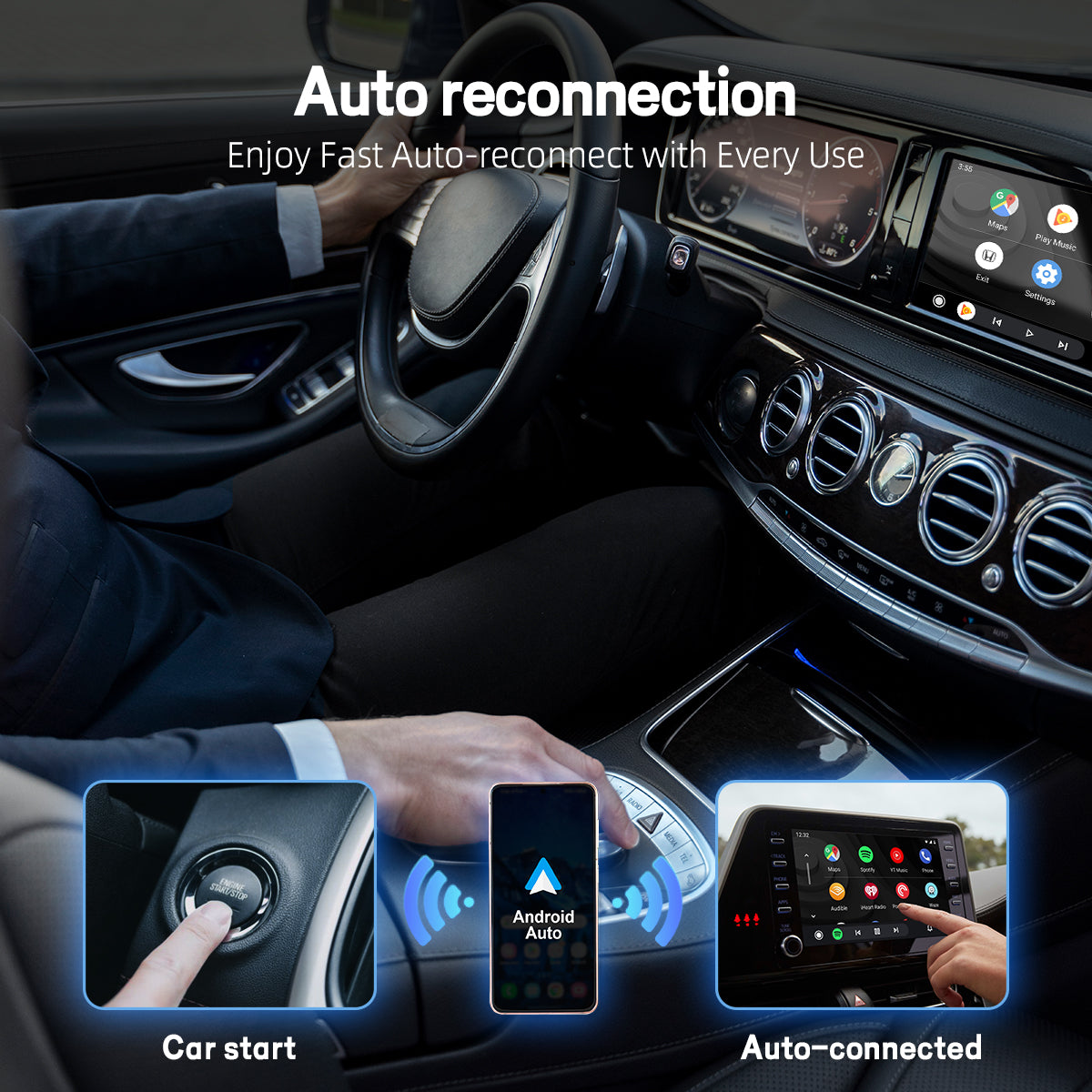 A2Air Pro Wireless Android Auto Adapter