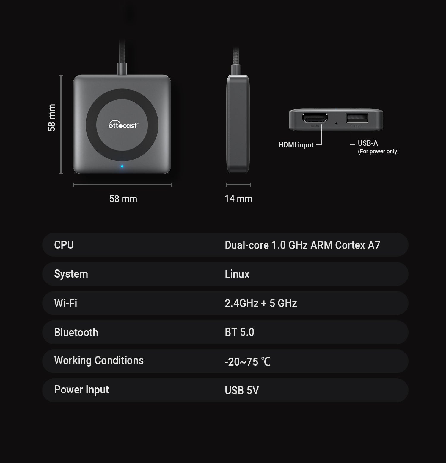 Car TV Mate -  a HDMI Multimedia & Wireless CarPlay Adapter