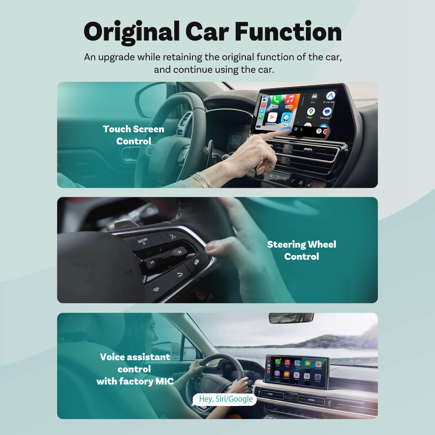 Mini AI Wireless CarPlay/Android Auto Adapter